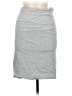 Gibson Solid Gray Casual Skirt Size M - photo 1