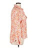 Zara Paisley Orange Long Sleeve Blouse Size XL - photo 4