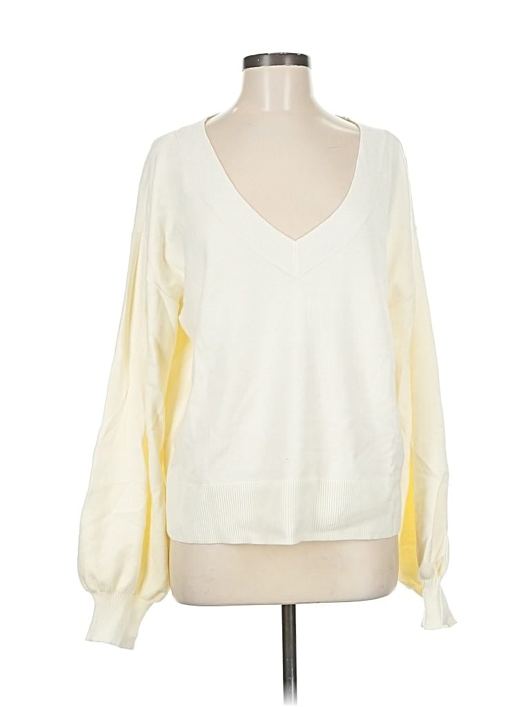 Pre-owned The Drop Pullover Sweater In Yellow