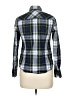 J.Crew 100% Cotton Plaid Green Long Sleeve Button-Down Shirt Size 6 - photo 2