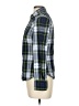 J.Crew 100% Cotton Plaid Green Long Sleeve Button-Down Shirt Size 6 - photo 5