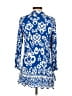 Zara Blue Casual Dress Size S - photo 2