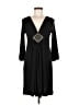 En Focus Studio Argyle Black Cocktail Dress Size 8 - photo 1