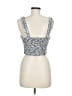 madden nyc Silver Sleeveless Top Size M - photo 2