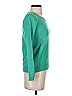 Basics Green Pullover Sweater Size S - photo 4