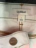 UpWest Solid Yellow Ivory Khaki Shorts Size S - photo 3