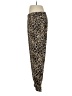 WAYF Animal Print Gold Casual Pants Size M - photo 5
