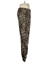 WAYF Animal Print Gold Casual Pants Size M - photo 4