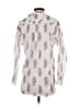 J.Crew 100% Cotton Paisley White Long Sleeve Blouse Size 0 - photo 2
