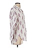 J.Crew 100% Cotton Paisley White Long Sleeve Blouse Size 0 - photo 4