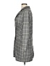 Adrianna Papell Plaid Gray Coat Size M - photo 5
