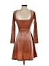 ASOS Metallic Brown Cocktail Dress Size 4 - photo 2