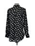 Chico's 100% Polyester Hearts Black Long Sleeve Blouse Size Sm (0) - photo 2