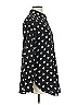 Chico's 100% Polyester Hearts Black Long Sleeve Blouse Size Sm (0) - photo 4