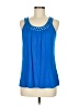 GNW Blue Sleeveless Blouse Size M - photo 1