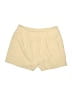 Unbranded 100% Polyester Solid Ivory Shorts Size S - photo 1
