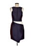 Camilla and Marc 100% Polyester Graphic Blue Cocktail Dress Size 6 - photo 1