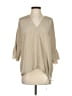 Marciano 100% Polyester Tan 3/4 Sleeve Blouse Size 4 - photo 1