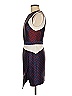 Camilla and Marc 100% Polyester Graphic Blue Cocktail Dress Size 6 - photo 5