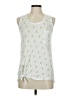 Bobi White Sleeveless T-Shirt Size M - photo 1