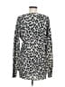 MICHAEL Michael Kors Animal Print Silver Pullover Sweater Size M - photo 2