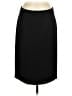 J.Crew 100% Polyester Solid Black Formal Skirt Size 8 (tall) - photo 1