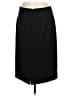 J.Crew 100% Polyester Solid Black Formal Skirt Size 8 (tall) - photo 2