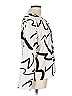 Unbranded 100% Polyester Print Ivory Long Sleeve Blouse Size L - photo 4