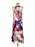 CAbi 100% Polyester Tie-dye Pink Cocktail Dress Size XS - photo 2