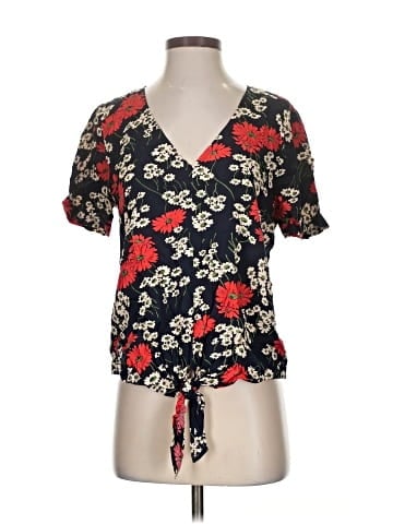 Madewell Short Sleeve Blouse (view 1)