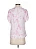 Nine West 100% Polyester Pink Short Sleeve Blouse Size S - photo 2