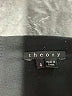 Theory Solid Black Formal Skirt Size 4 - photo 4