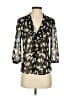 HD in Paris 100% Polyester Black 3/4 Sleeve Blouse Size 0 - photo 1