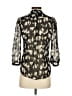 HD in Paris 100% Polyester Black 3/4 Sleeve Blouse Size 0 - photo 2