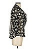 HD in Paris 100% Polyester Black 3/4 Sleeve Blouse Size 0 - photo 4