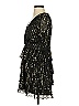 Aqua 100% Polyester Stars Black Cocktail Dress Size S - photo 5