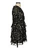 Aqua 100% Polyester Stars Black Cocktail Dress Size S - photo 4