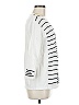 Marble 100% Cotton Stripes White Pullover Sweater Size M - photo 4