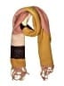 Shiraleah 100% Acrylic Tan Pink Scarf One size - photo 1