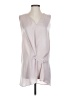 Free People Silver Sleeveless Blouse Size XS - photo 1