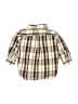 Kitestrings 100% Cotton Plaid Brown Long Sleeve Button-Down Shirt 12-18 MO / 18 MO - photo 2