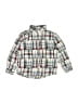 Koala Kids Plaid Silver Long Sleeve Button-Down Shirt Size 2T - photo 1