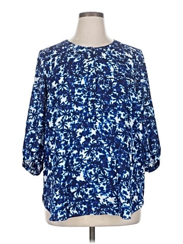 Not Your Daughter's Jeans 3/4 Sleeve Blouse (view 1)