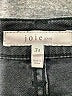 Joie Chevron-herringbone Black Jeans Size 31 waist - photo 6