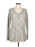 CALVIN KLEIN JEANS Metallic Gray Pullover Sweater Size L - photo 1