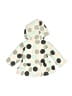 Carter's 100% Polyester Polka Dots Ivory Raincoat 0-3 MO / 3 MO - photo 2