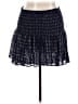 Vanessa Bruno Athe Stars Blue Silk Skirt Size EU 38 / US 8 - photo 1
