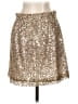 J.Crew 100% Polyester Stars Gold Formal Skirt Size 4 - photo 2