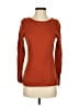 Carole Little Solid Orange Pullover Sweater Size S - photo 1