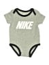 Nike Gray Short Sleeve Onesie 3-6 MO / 6 MO - photo 1